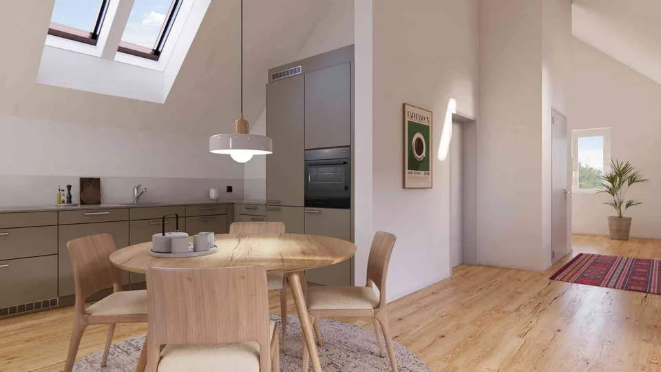 2.5-Zimmer-Dachwohnung in Opfershofen TG