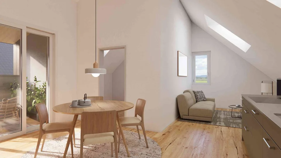 2.5-Zimmer-Dachwohnung in Opfershofen TG