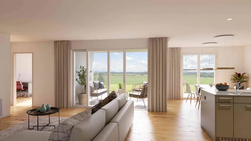 5.5-Zimmer-Neubau-Gartenwohnung in Opfershofen TG