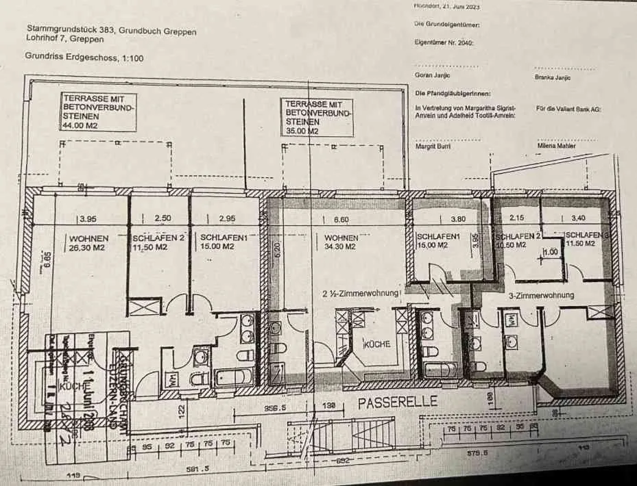 TOP Lage 100m vom See 3 Zimmerwohnung 70m2