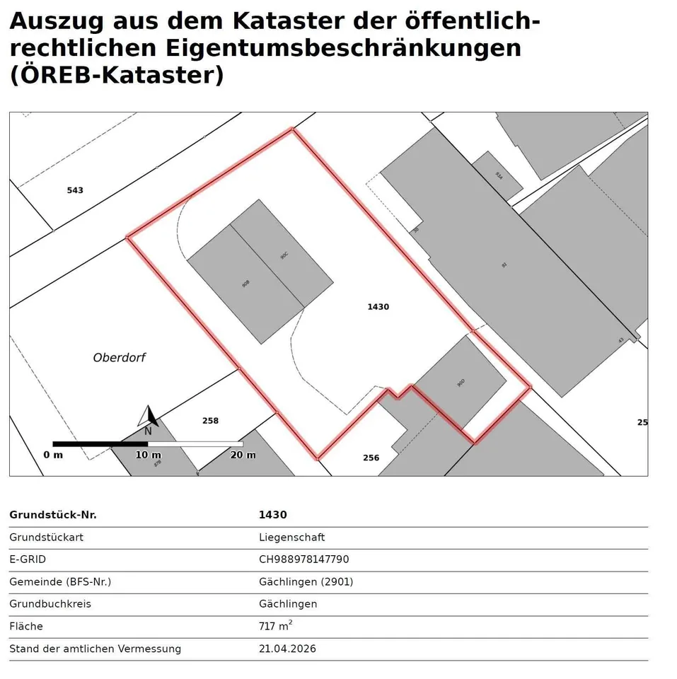 Bauland für Einfamilienhaus oder Mehrfamilienhaus