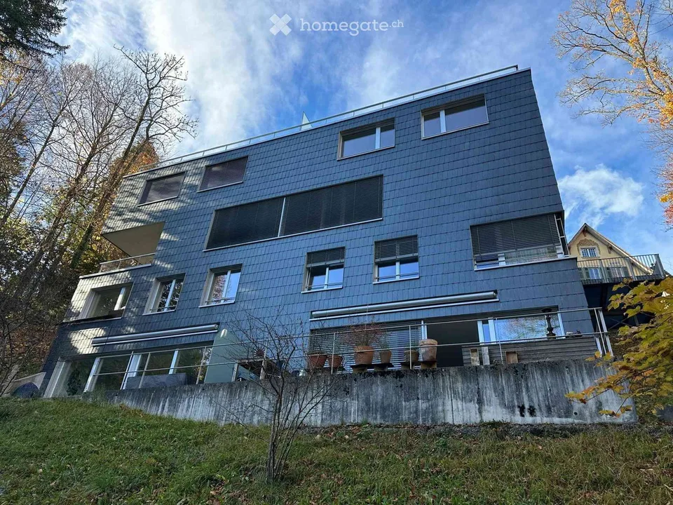 Moderne 3.5-Zimmer (4.5) Maisonette am Rosenberg in St.Gallen