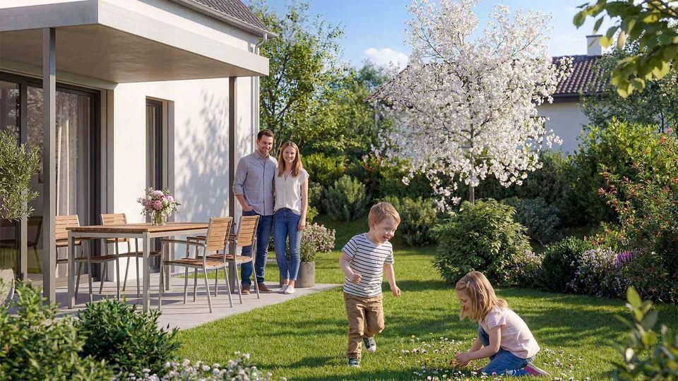 Doppeleinfamilienhaus inkl. Parkplätze Hangstrasse 2d, Boswil
