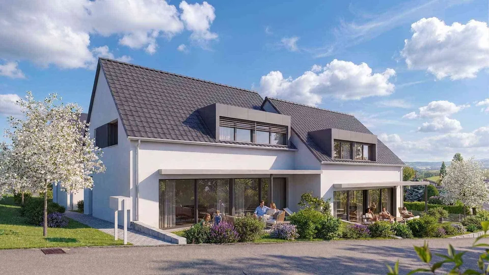Doppeleinfamilienhaus inkl. Parkplätze Hangstrasse 2c, Boswil