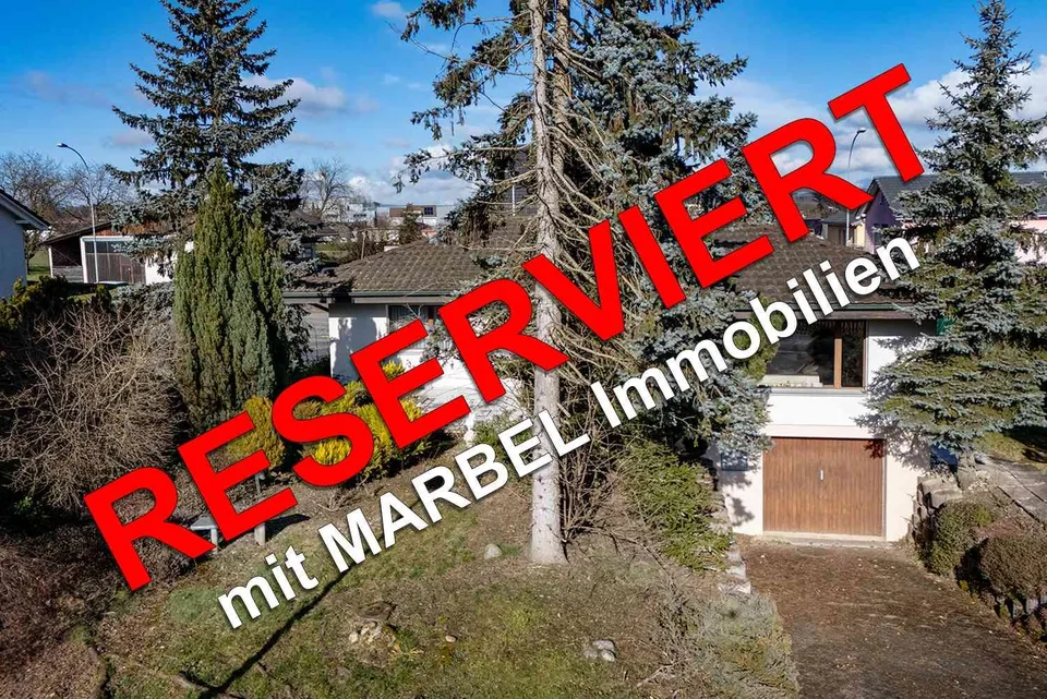 RESERVIERT - Attraktives, freistehendes Einfamilienhaus in Mägenwil AG