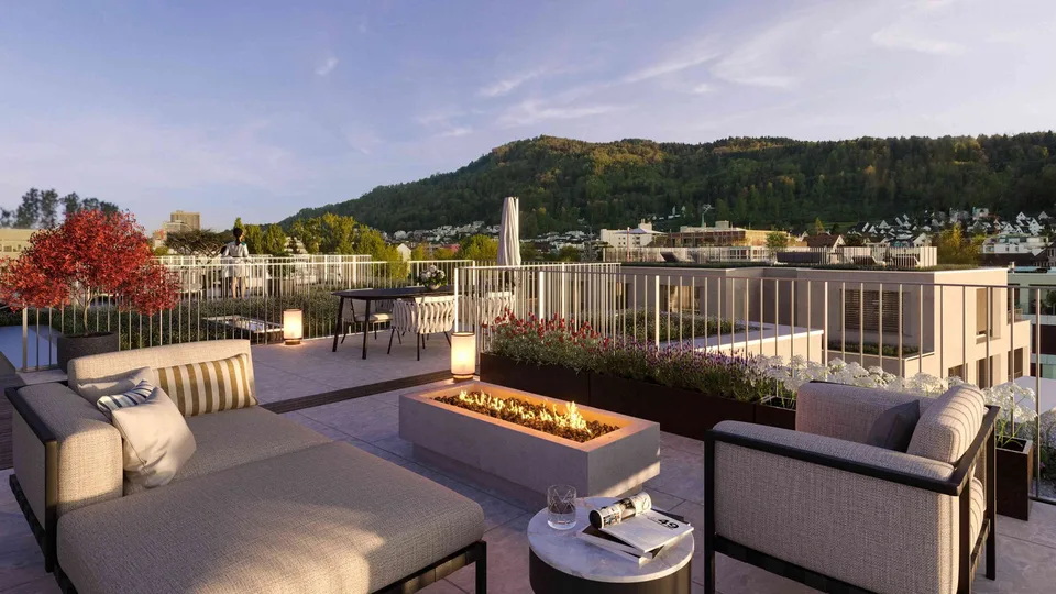 BLOOM: 2.5-Zimmer-Attika mit fantastischer Dachterrasse