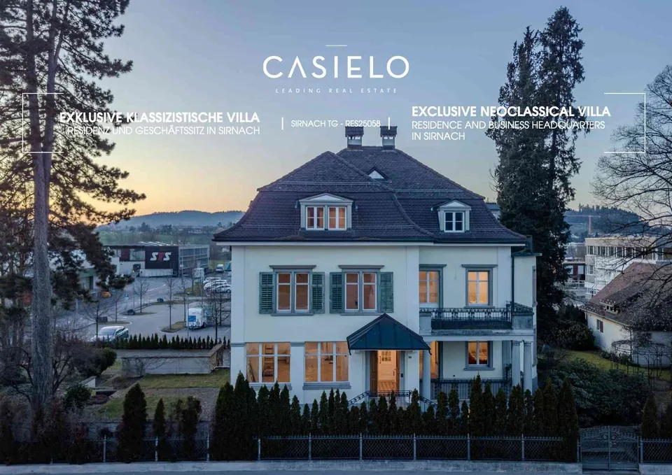 Exklusive Klassizistische Villa - ?Residenz und Geschäftssitz