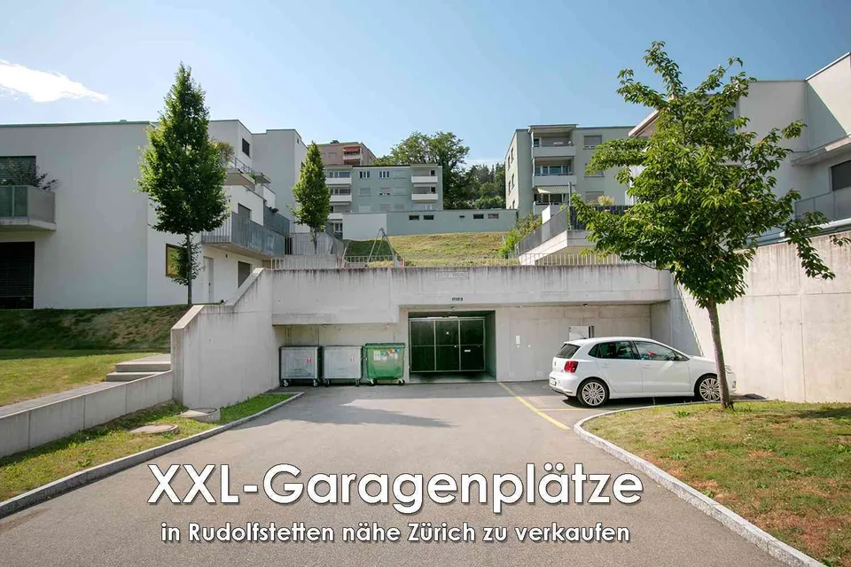 XXL-Tiefgaragenplatz, hell und freundlich, nähe Zürich zu verkaufen