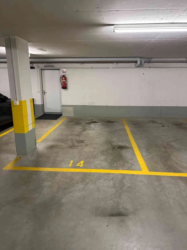 Parkplatz in Tiefgarage