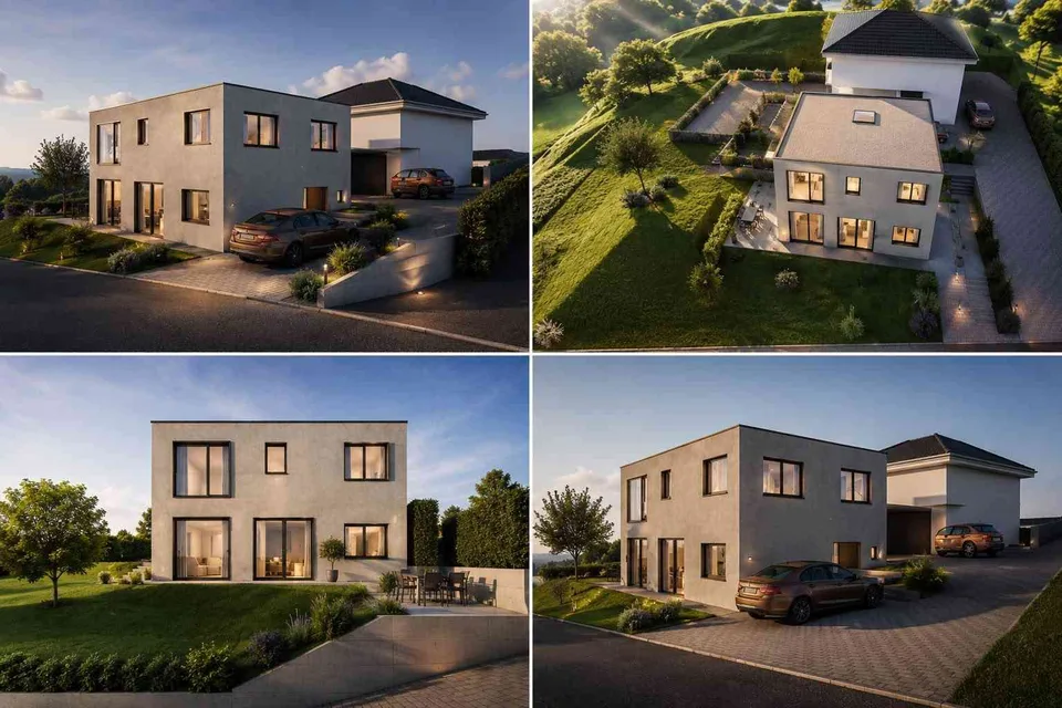 Modernes 5.5-Zimmer-Einfamilienhaus an sonniger Lage mit Carpot
