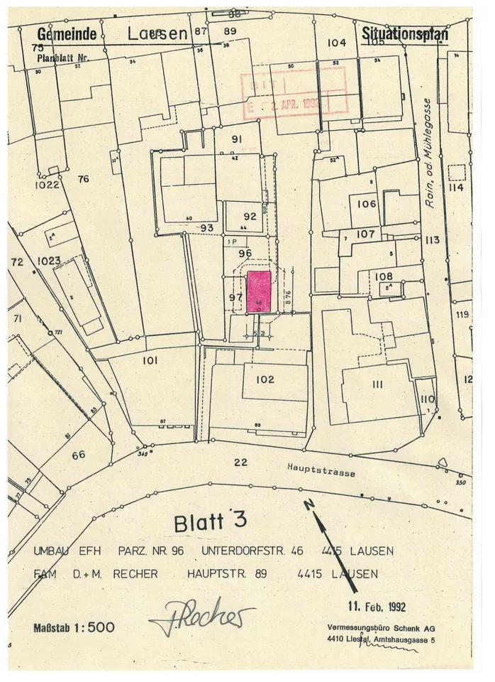 Einfamilienhaus (Bijou) mitten im Dorf von Lausen zu verkaufen
