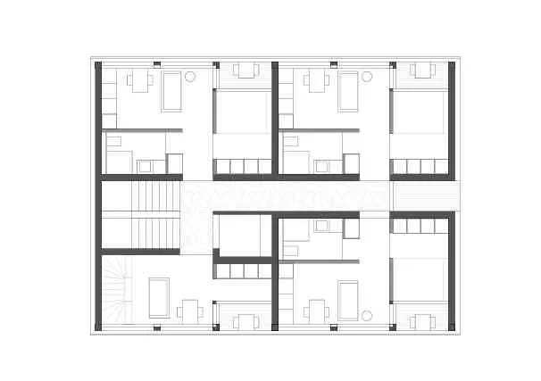 Entwicklungsparzelle mit Bestandsliegenschaft und Projektstudie
