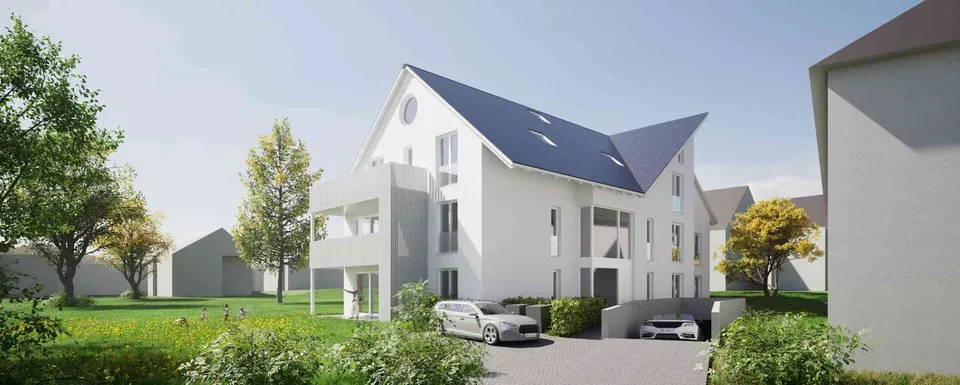 Neue 5.5 Maisonette-Wohnung mit Rheinblick - Erstbezug ab August 2026