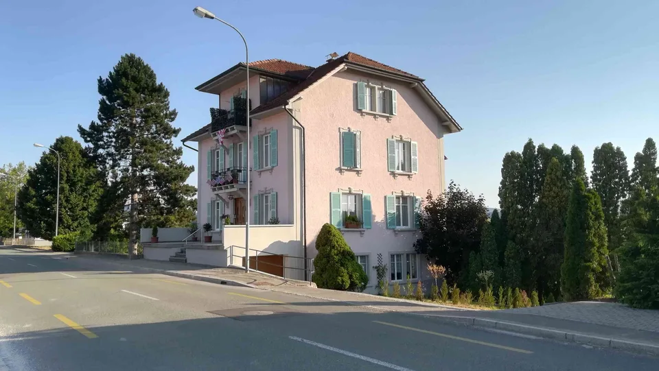 11-Zimmer-Haus mit Atelier, Garten, Schopf, Garage und Parkplätzen