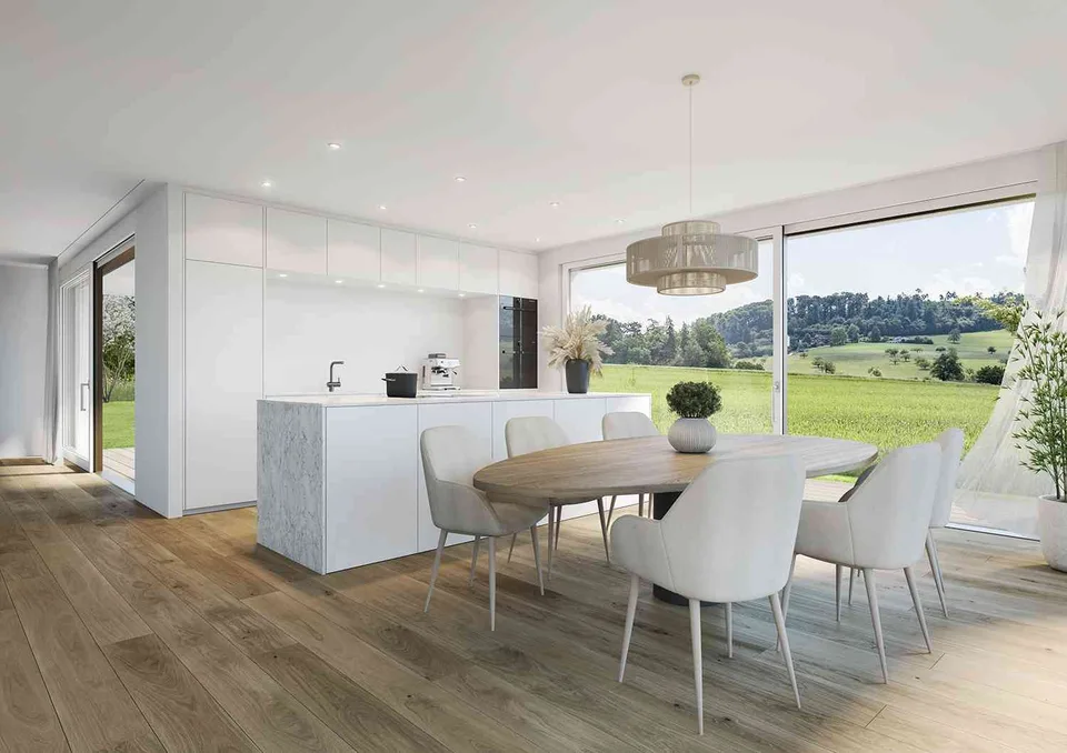 Modernes Einfamilienhaus als Neubau in Pratteln – 5.5 Zimmer, Garten u