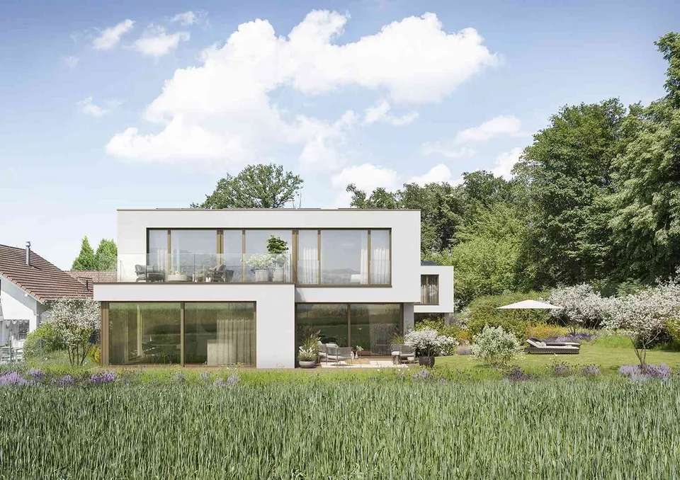 Modernes Einfamilienhaus als Neubau in Pratteln – 5.5 Zimmer, Garten u