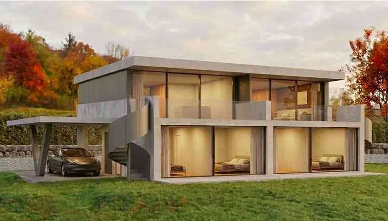 Magnifiques villas avec très belle vue sur le lac de Neuchâtel