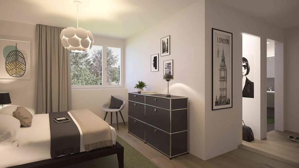 4.5-Zimmerwohnung im OG links Haus A