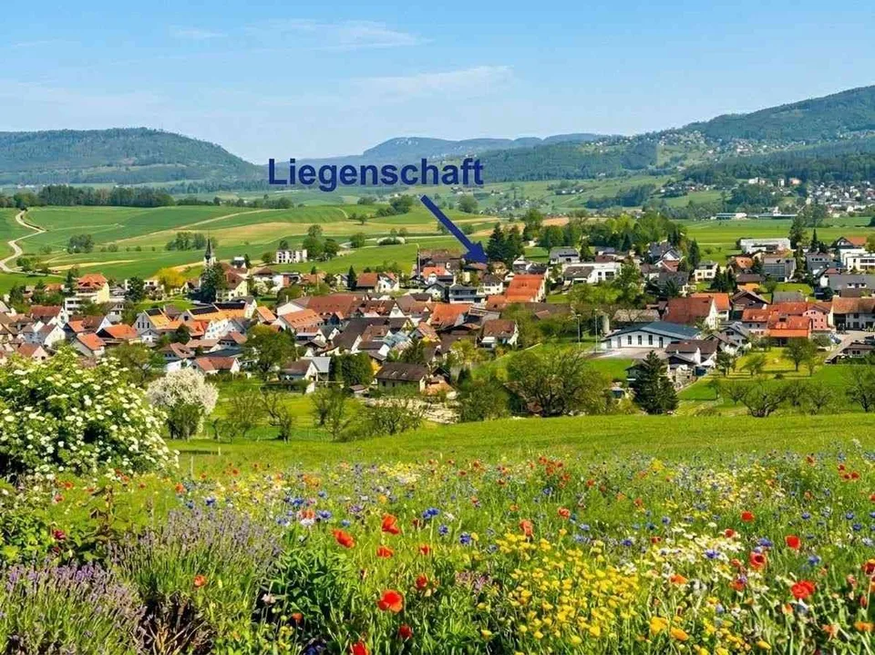 Lebensqualität im Laufental: Einladendes Einfamilienhaus in Wahlen