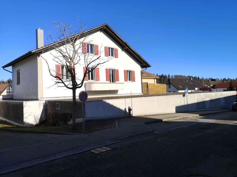 A vendre immeuble avec surface polyvalente et entrepôt, 2 appartements
