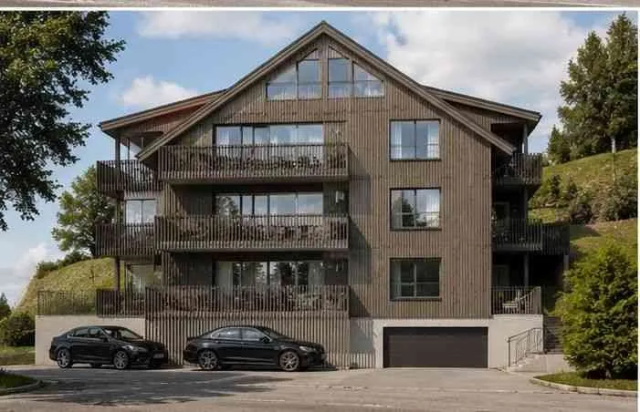 4.5 Zimmer-Wohnung 300 Meter vom See entfernt