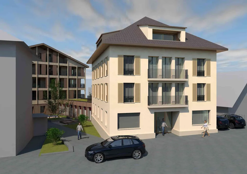 Autoabstellplatz in Einstellhalle in bester Lage in Schüpfheim
