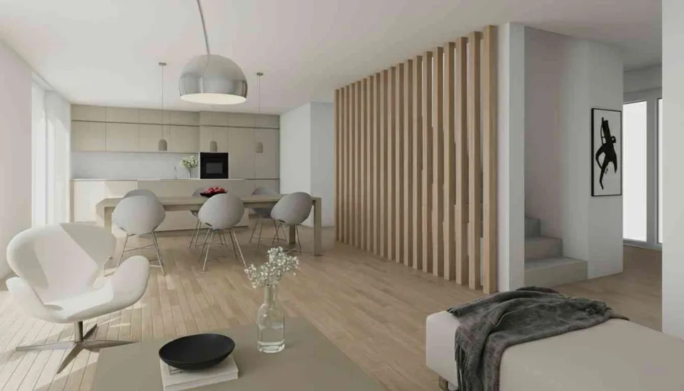 Delémont – maison mitoyenne neuve 4.5 pièces avec jardin, terrasse et