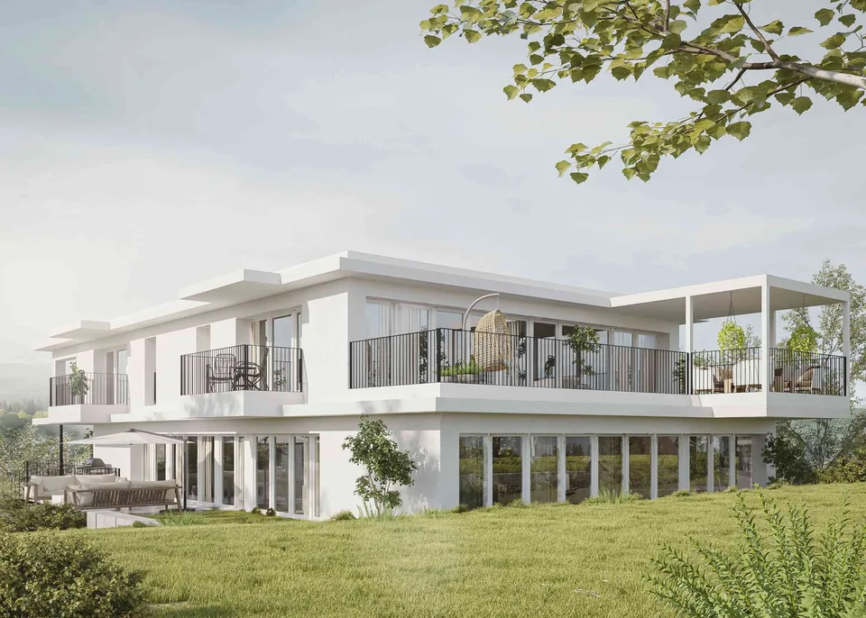Exklusive 3.5 Attikawohnung(Südwest) mit 42 m² Terrasse–bereits im Bau