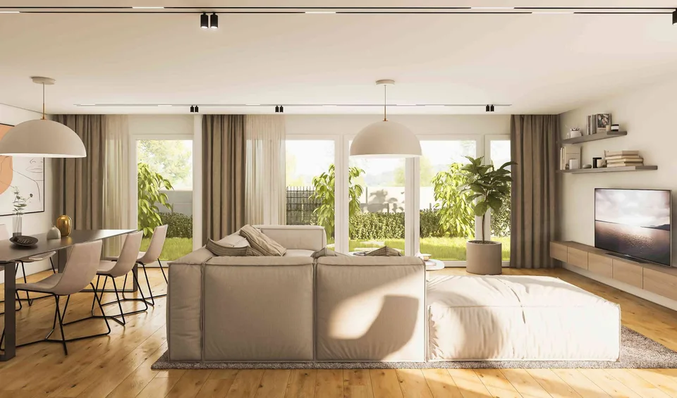 Exklusive 3.5 Attikawohnung(Südwest) mit 42 m² Terrasse–bereits im Bau