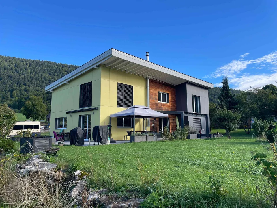 A vendre villa "d'architecte", minergie.