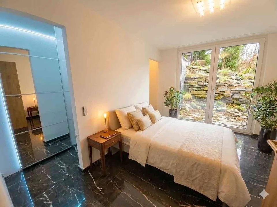 Modernes 5.5-Zimmer-Einfamilienhaus mit Aussicht, Sauna & Cheminée