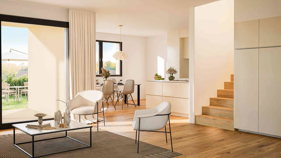 Neubau: 4.5-Zimmer-Maisonette-Gartenwohnung - The Letten