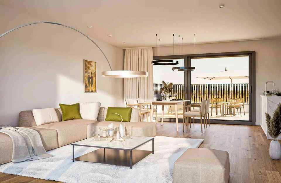 Neubau: 3.5-Zimmer-Attika-Maisonette mit Atelier - The Letten