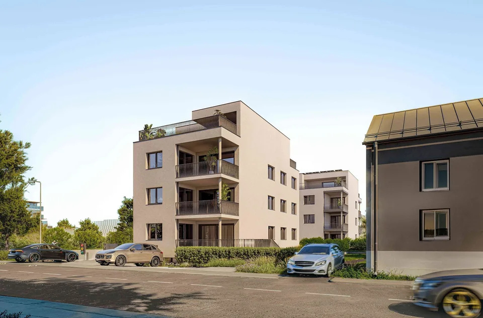 Neubau: 3.5-Zimmer-Attika-Maisonette mit Atelier - The Letten