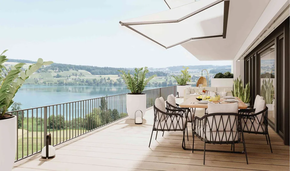 Exklusives Neubauprojekt in Boniswil – 7 Terrassenwohnungen mit Seesic