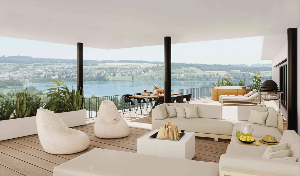 Exklusives Neubauprojekt in Boniswil – 7 Terrassenwohnungen mit Seesic