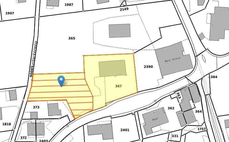 Bauland Zentrumszone Stüsslingen