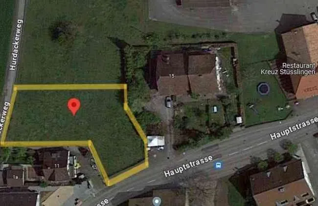 Bauland Zentrumszone Stüsslingen