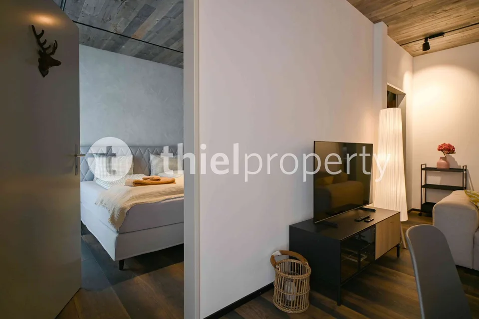 Aussergewöhnliche Wohnung im Haus Eisvogel / Exceptional apartment