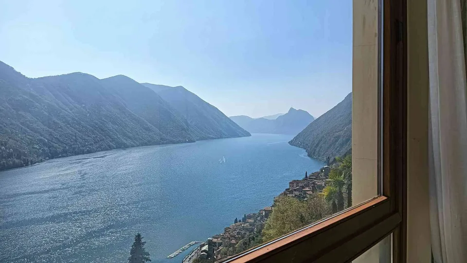 Vista lago, 4.5 locali,Piscina,Box doppio,Vicino Lugano (10min)