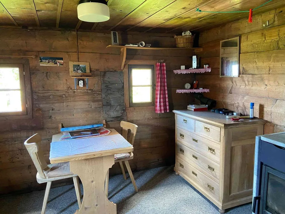 Maiensäss in Plän Vest (Bergell) / Cascina a Plän Vest (Bregaglia)