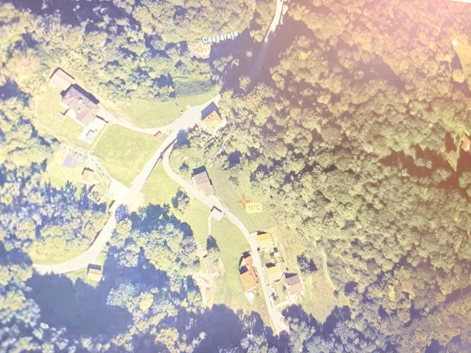 Terreno con progetto approvato per 4 case a Lugano-Valcolla