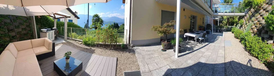 Terrassenwohnung (6-Partei Eigentumswohnanlage) in Gerra Gambarogno