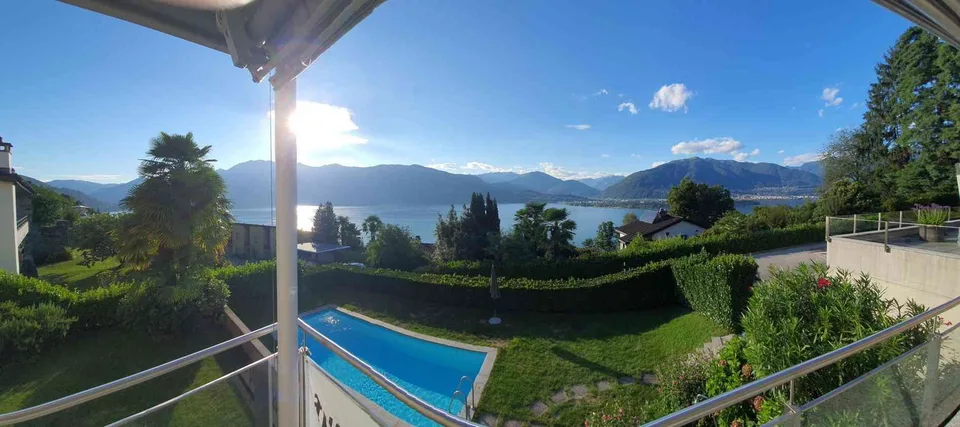 Terrassenwohnung (6-Partei Eigentumswohnanlage) in Gerra Gambarogno