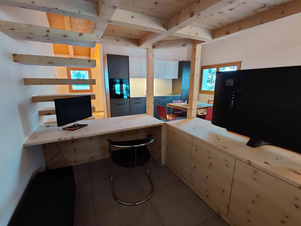 Appartamento/Studio polifunzionale a Madulain – Disponibile da subito