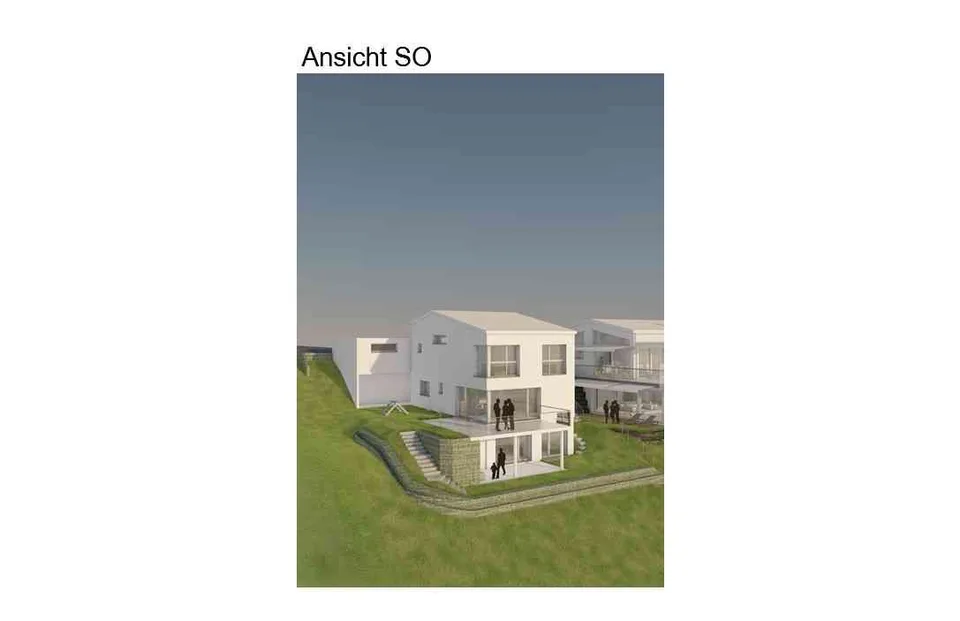 Neue 8 Zi. Einfamilienhäuser an sonniger Aussichtslage