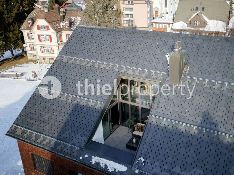 Exquisite Dach-Maisonette mit Panoramaterrasse - Penthouse Maisonette