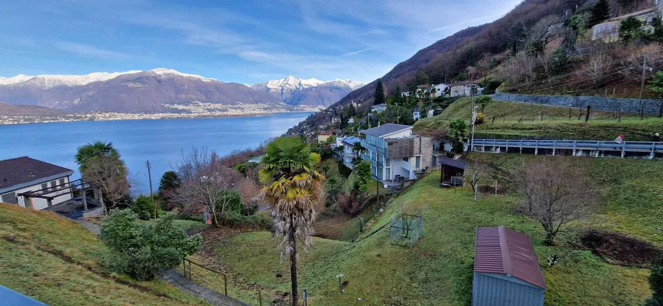 Terreno edificabile con splendida vista Lago Maggiore