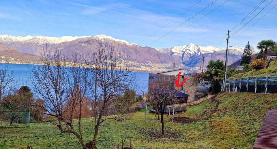 Terreno edificabile con splendida vista Lago Maggiore