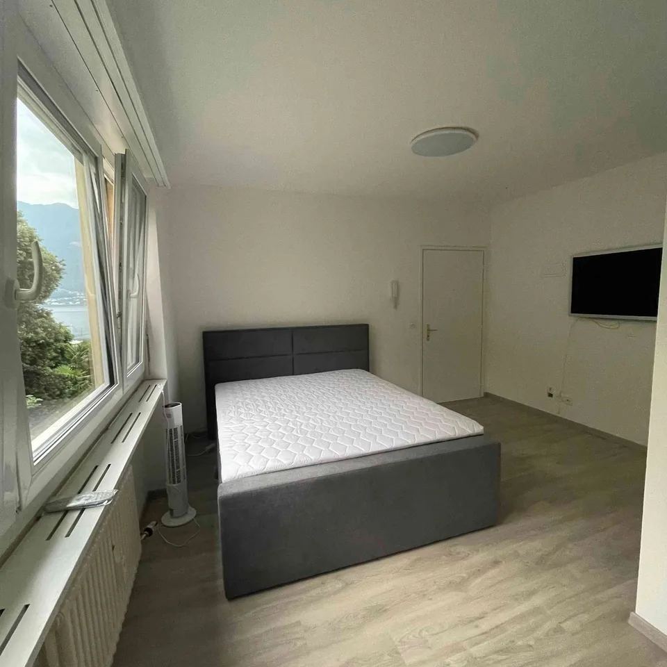 Monolocale rinnovato vicino al lago – luminoso e confortevole